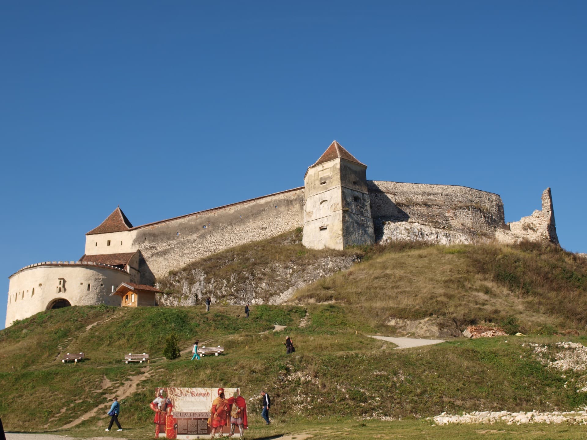 Die Zitadelle von Rasnov